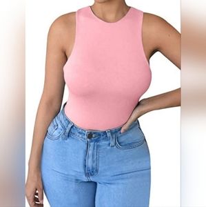 NWOT Womens Sleeveless Bodysuit